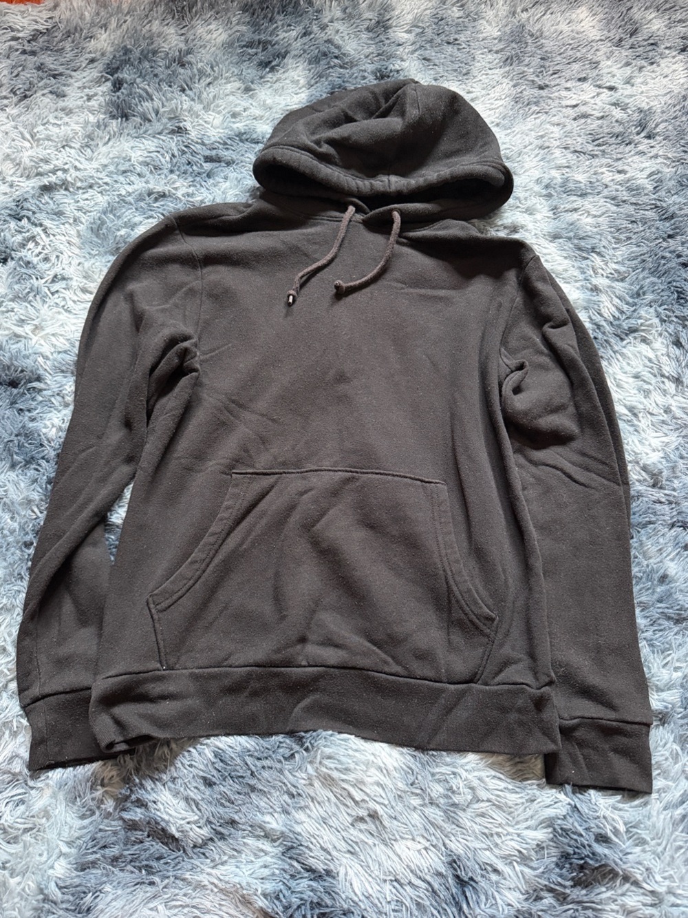 Old Navy Black Crewneck Hoodie Sweatshirt